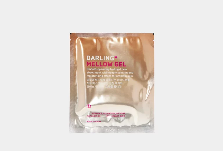 Мягкая успокаивающая маска-желе для проблемной кожи DARLING Mellow Gel SMOOTH-OPERATING HYDROGEL MASK
